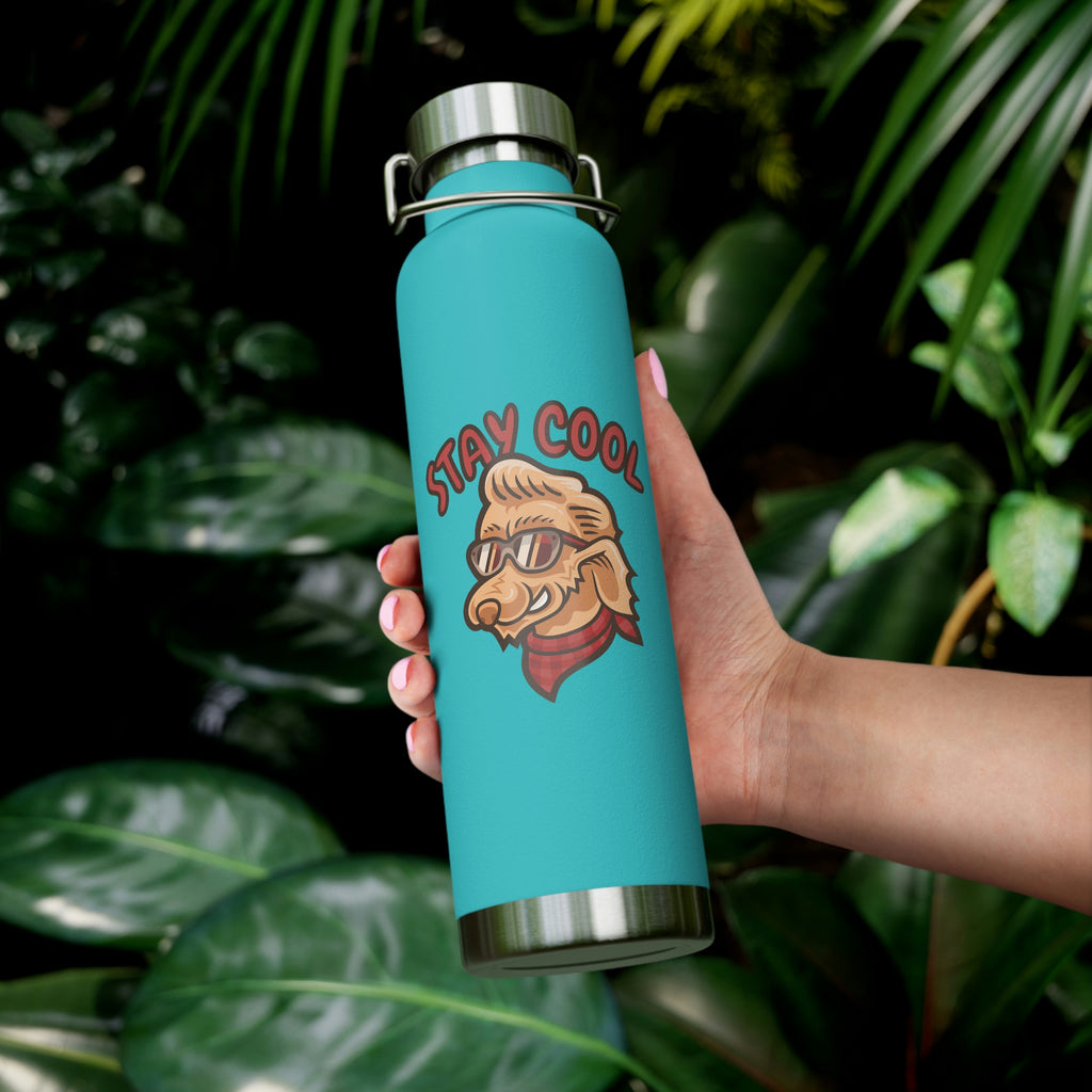 Stay Cool Dog POD Copper Vacuum Insulated Bottle, 22ozCopper Vacuum Insulated Bottle, 22oz