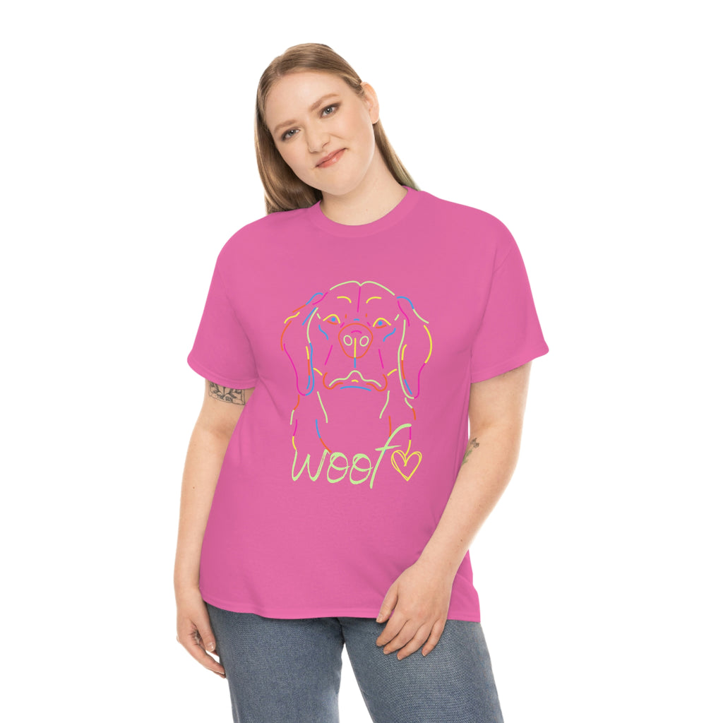 Neon Dog Unisex Heavy Cotton Tee