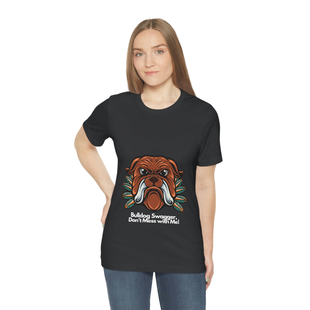 Bulldog Swagger Unisex Jersey Short Sleeve Tee POD