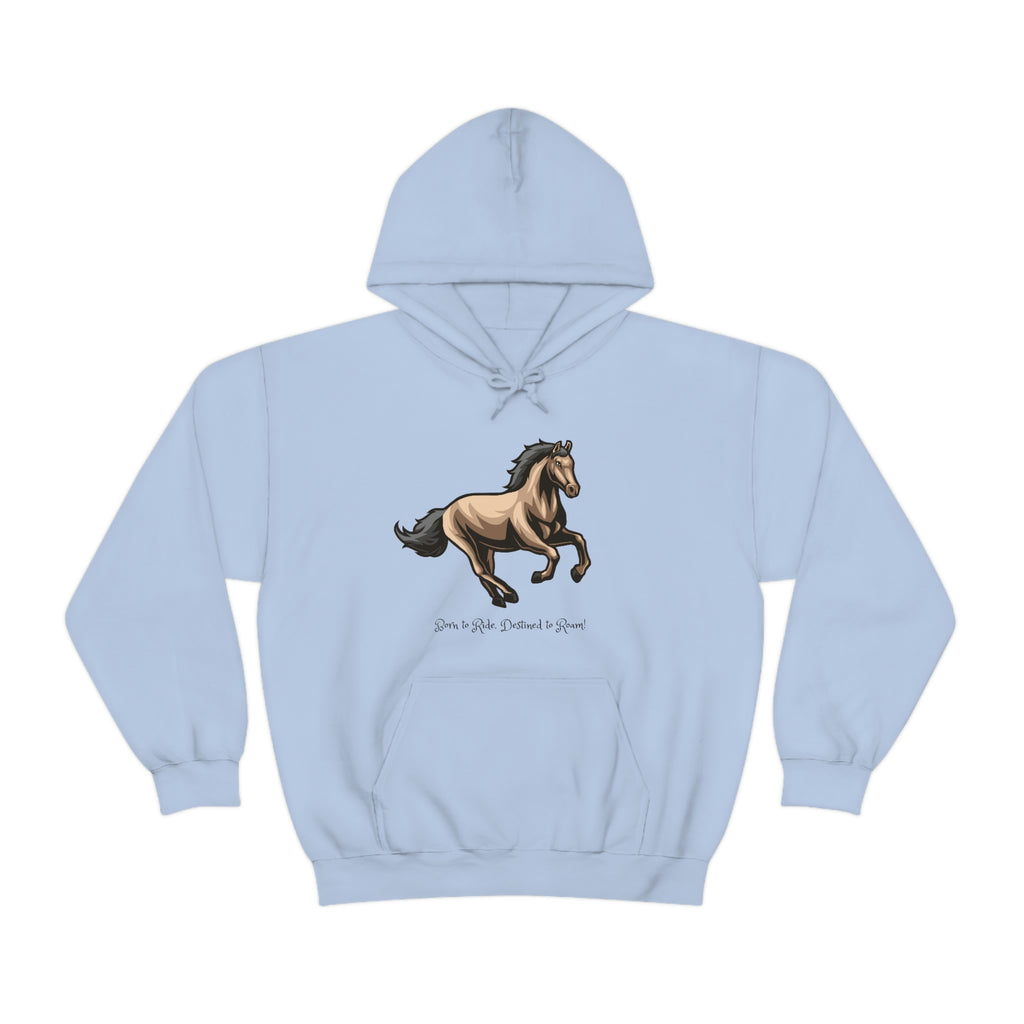 Born to Ride Horse POD Unisex Heavy Blend™ Hooded Sweatshirt