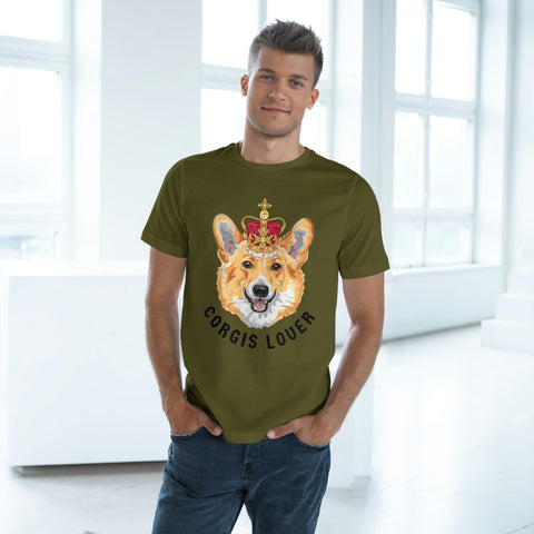 I love my Corgis Dog POD Unisex Deluxe T-shirt