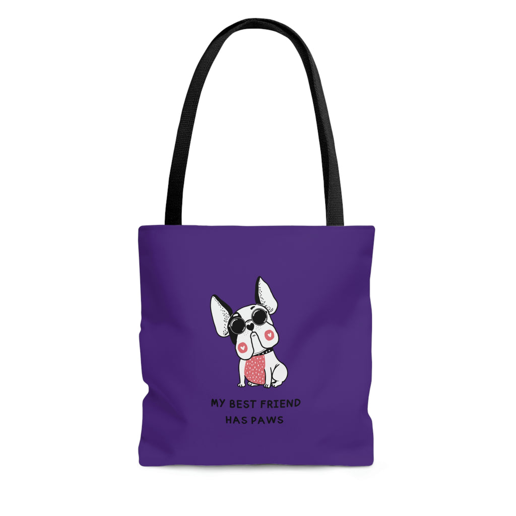 My Bestfriend Has Paws Dog POD Tote Bag (AOP)