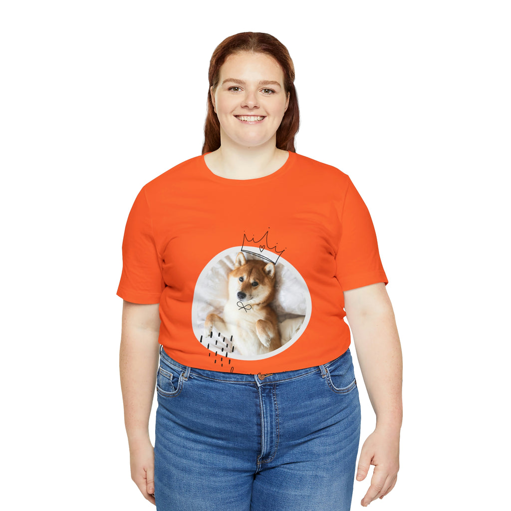 I love my Shiba Dog POD Unisex Jersey Short Sleeve Tee