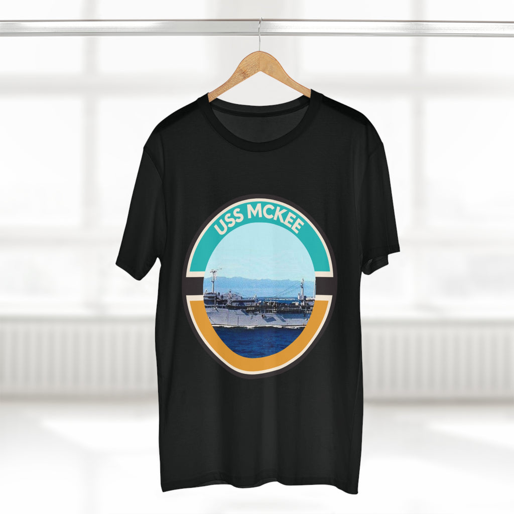 uss McKee United States Ships POD Men's Staple Tee