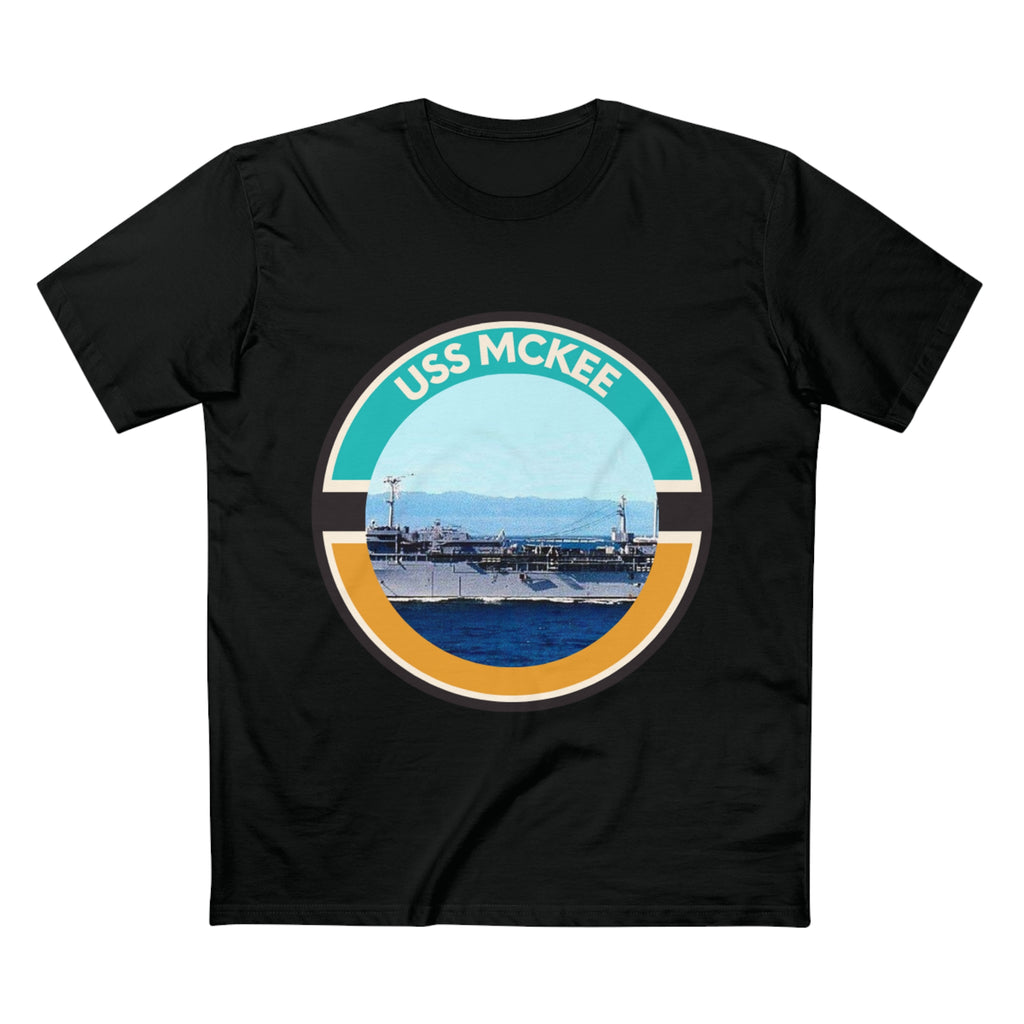 uss McKee United States Ships POD Men's Staple Tee