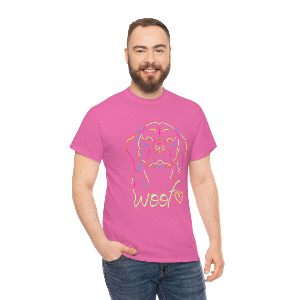 Neon Dog Unisex Heavy Cotton Tee