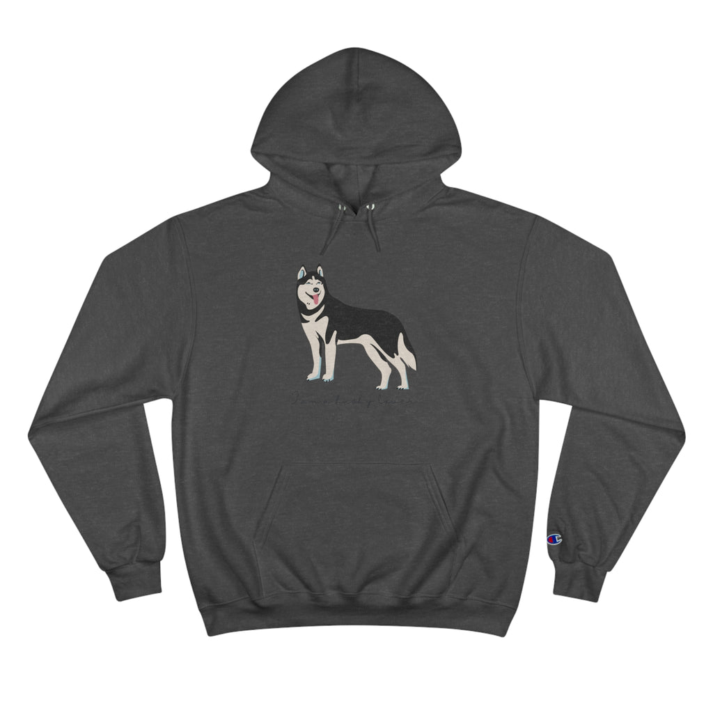 I love my Husky Dog POD Champion Hoodie