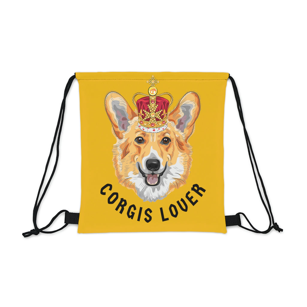 I love my Corgis Dog POD Outdoor Drawstring Bag