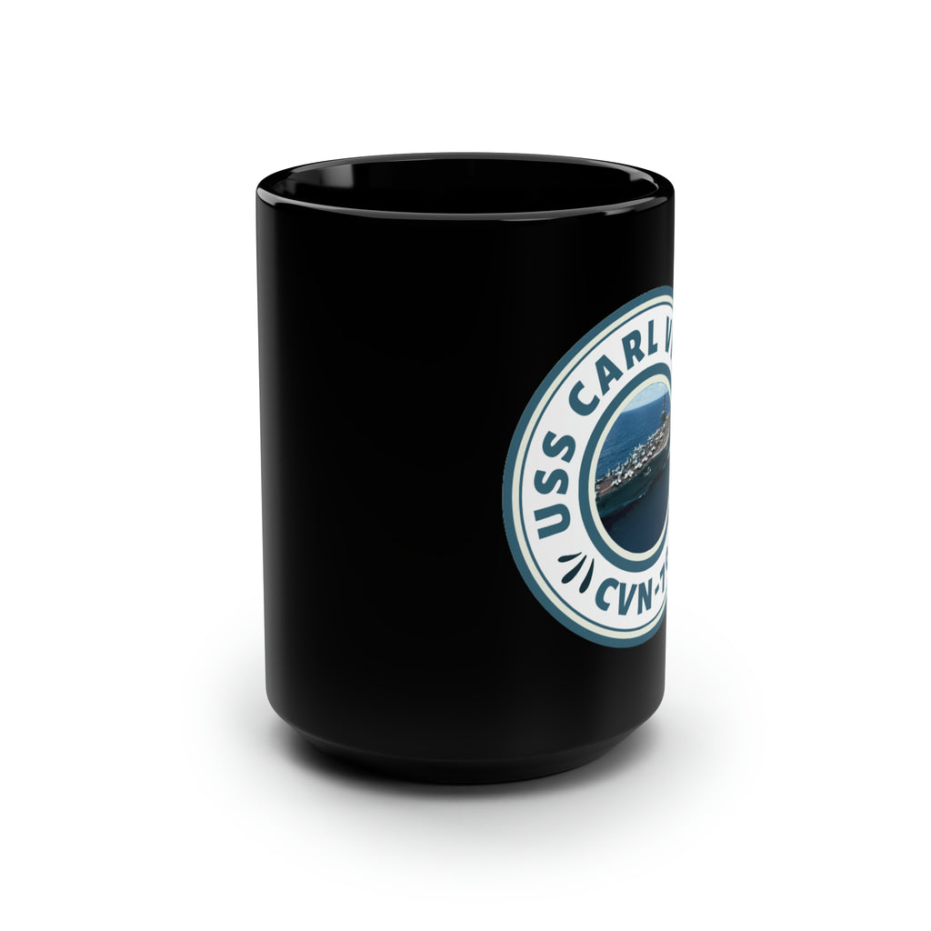 USS Constellation United States Ships POD Black Mug, 15oz