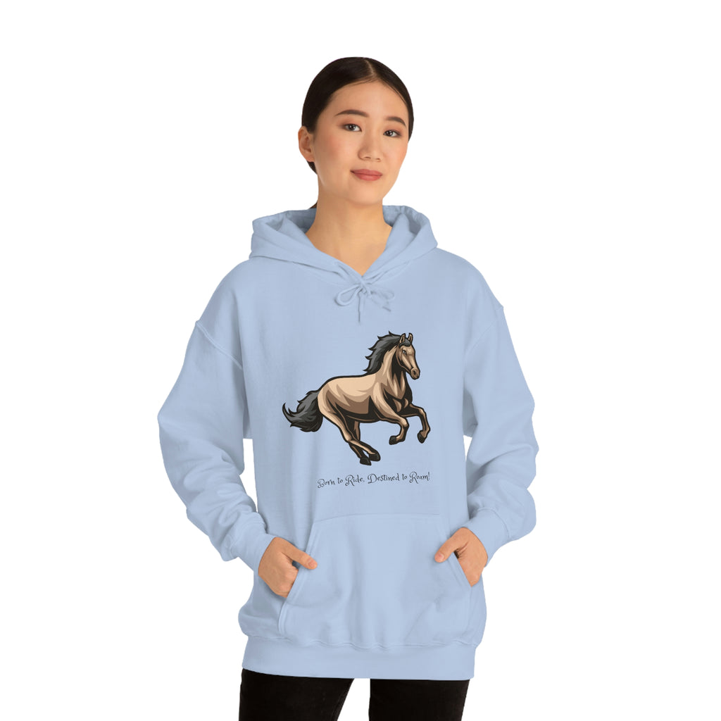 Born to Ride Horse POD Unisex Heavy Blend™ Hooded Sweatshirt