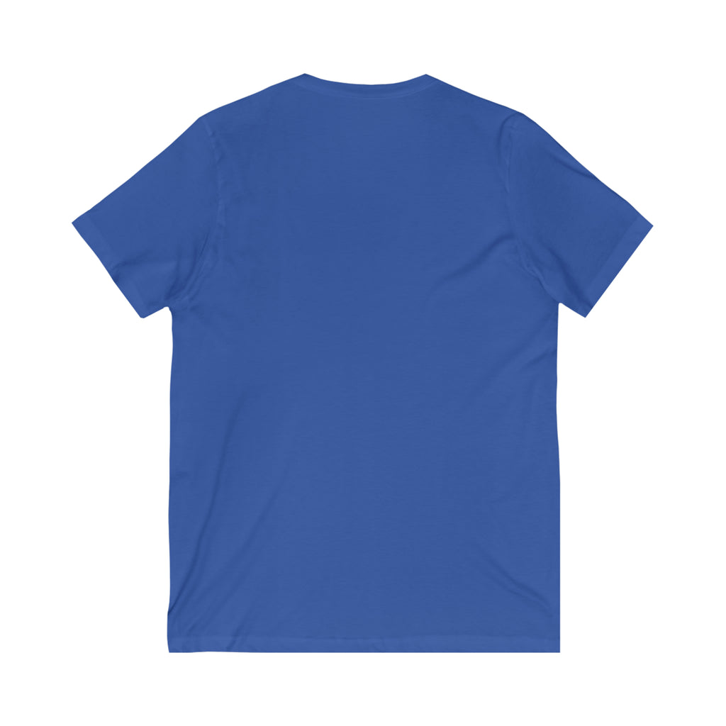 Paws! Life is Better With Dogs POD Dog Unisex Jersey Short Sleeve V-Neck Tee
