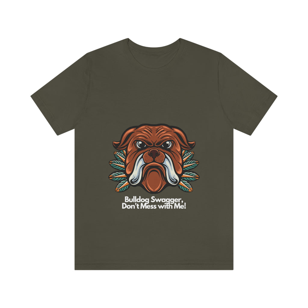 Bulldog Swagger Unisex Jersey Short Sleeve Tee POD