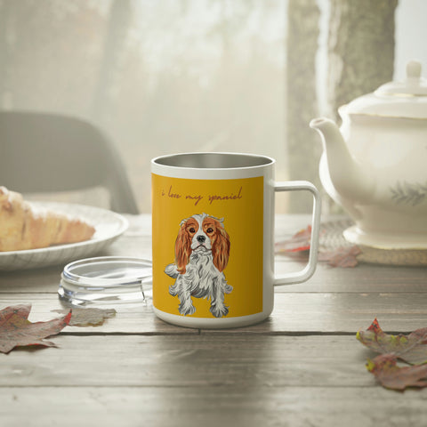 I love my Spaniel Dog POD Insulated Coffee Mug, 10oz