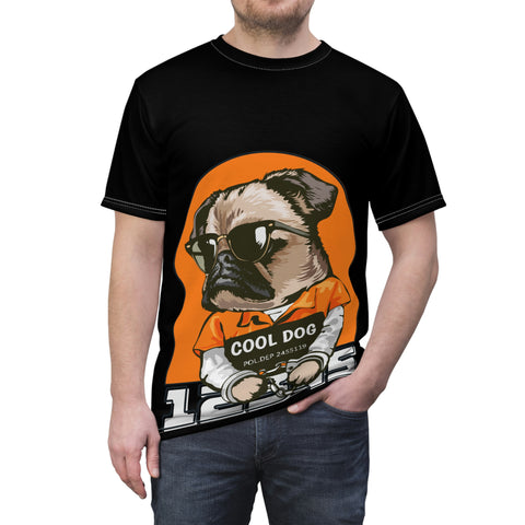 Cool Dog Unisex Cut & Sew Tee POD