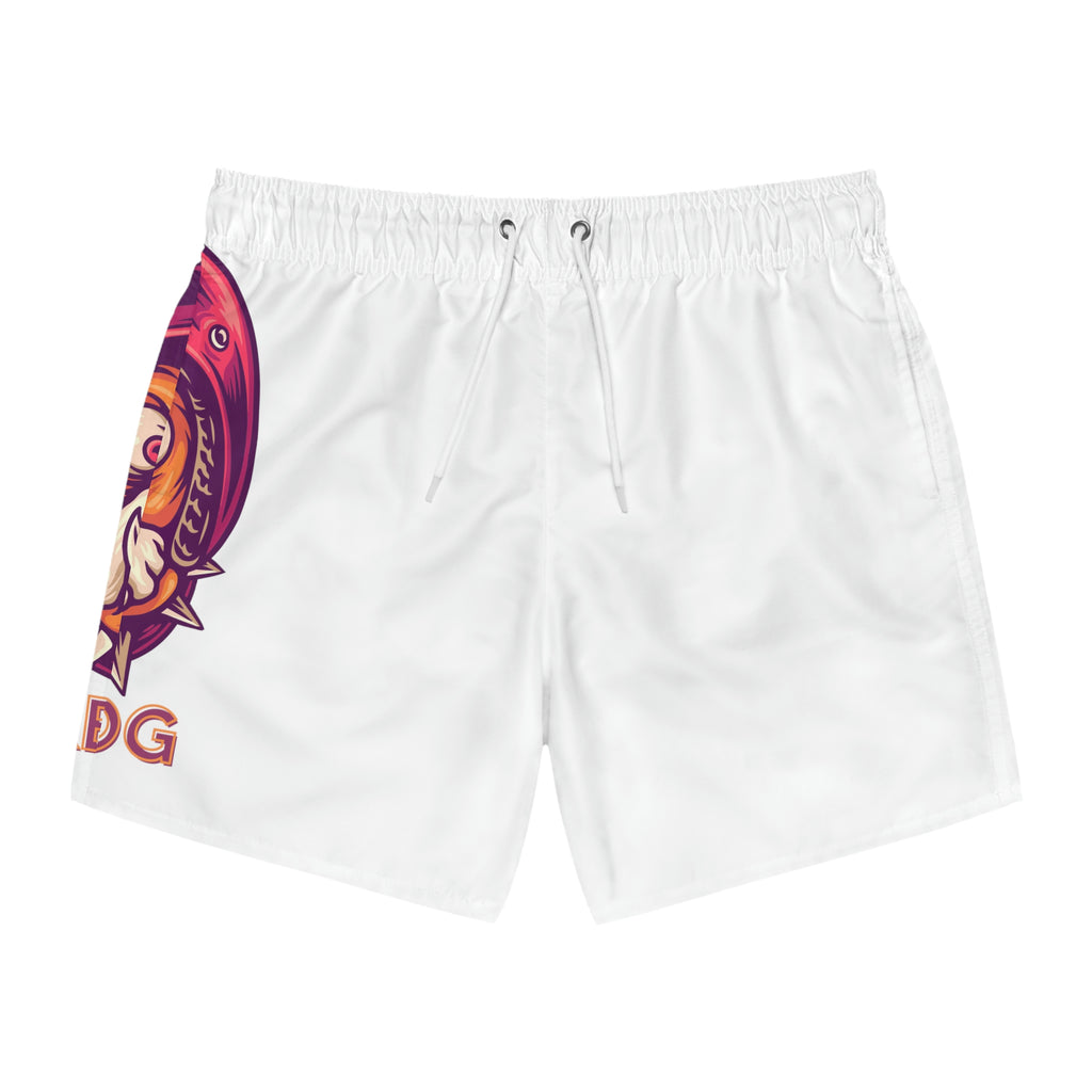 Biker Dog POD Swim Trunks (AOP)