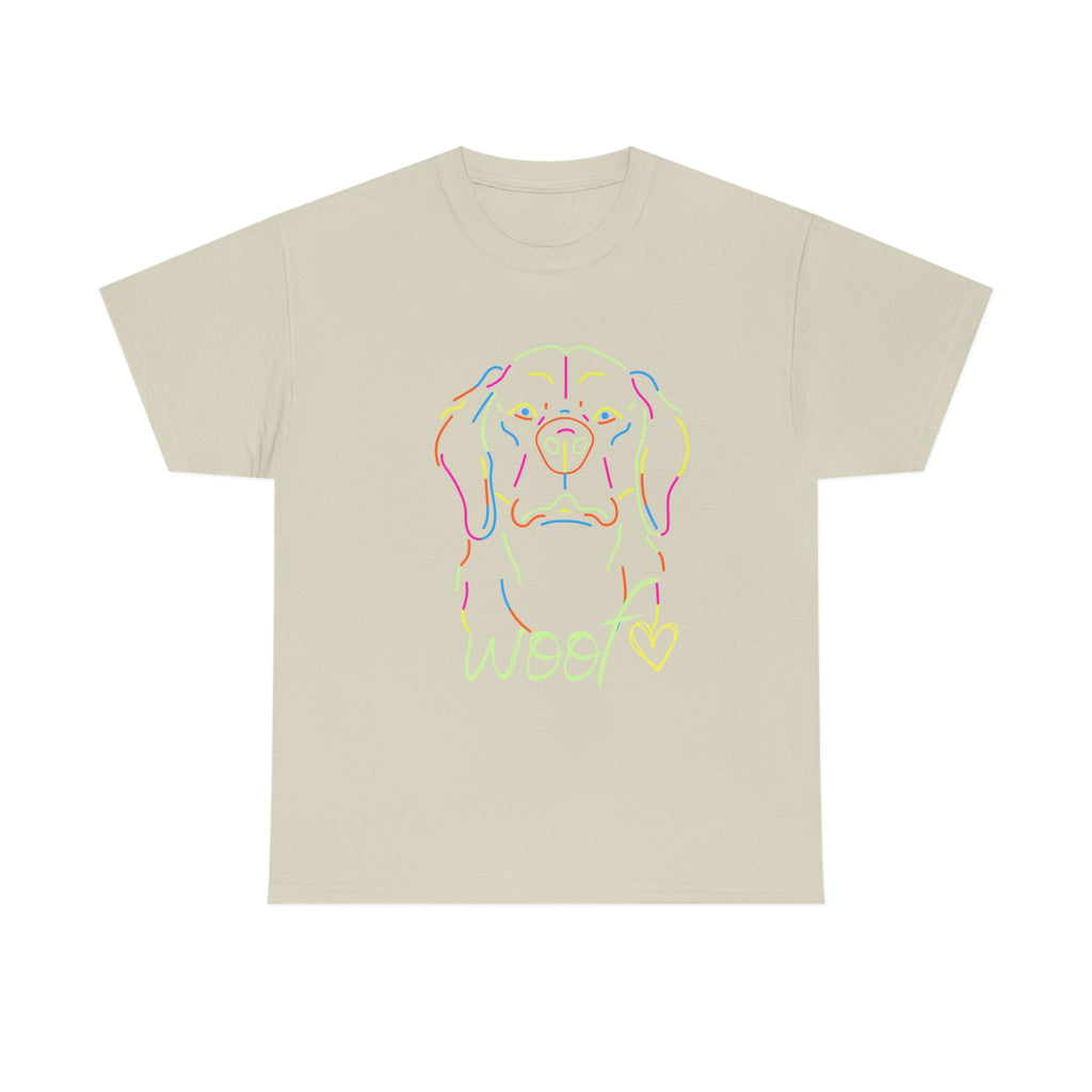 Neon Dog Unisex Heavy Cotton Tee