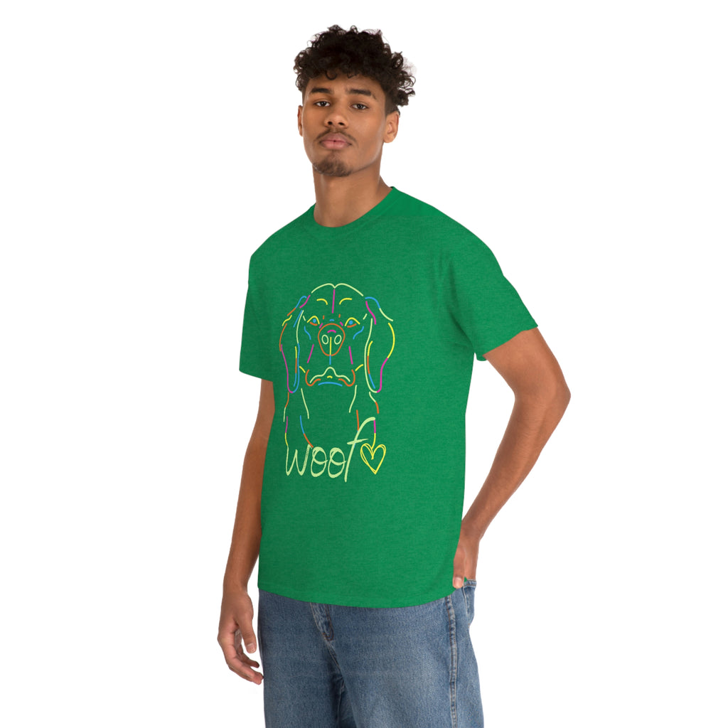 Neon Dog Unisex Heavy Cotton Tee