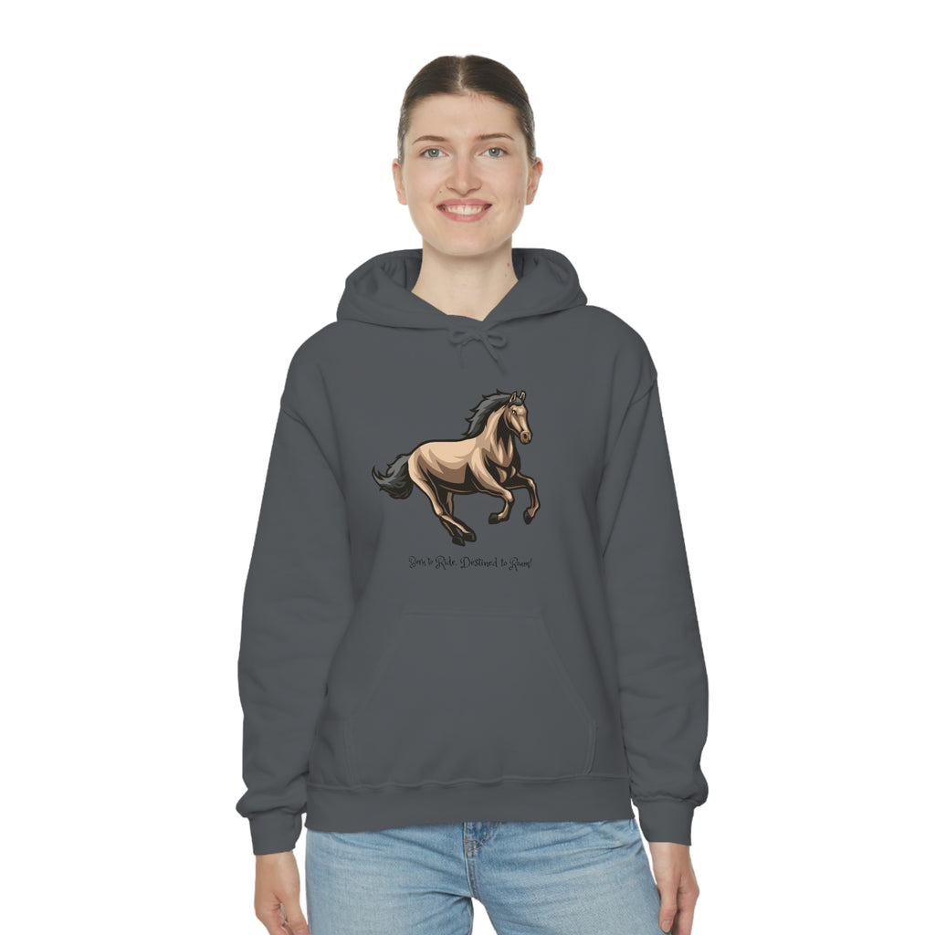 Born to Ride Horse POD Unisex Heavy Blend™ Hooded Sweatshirt