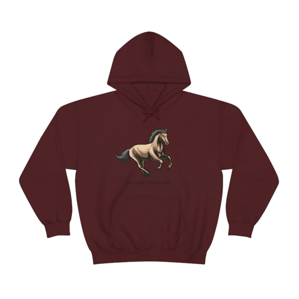 Born to Ride Horse POD Unisex Heavy Blend™ Hooded Sweatshirt