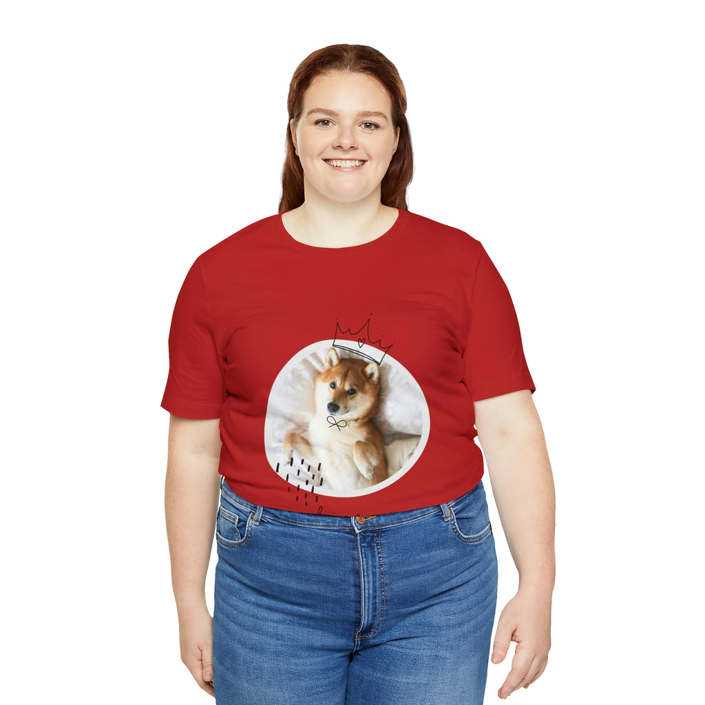 I love my Shiba Dog POD Unisex Jersey Short Sleeve Tee