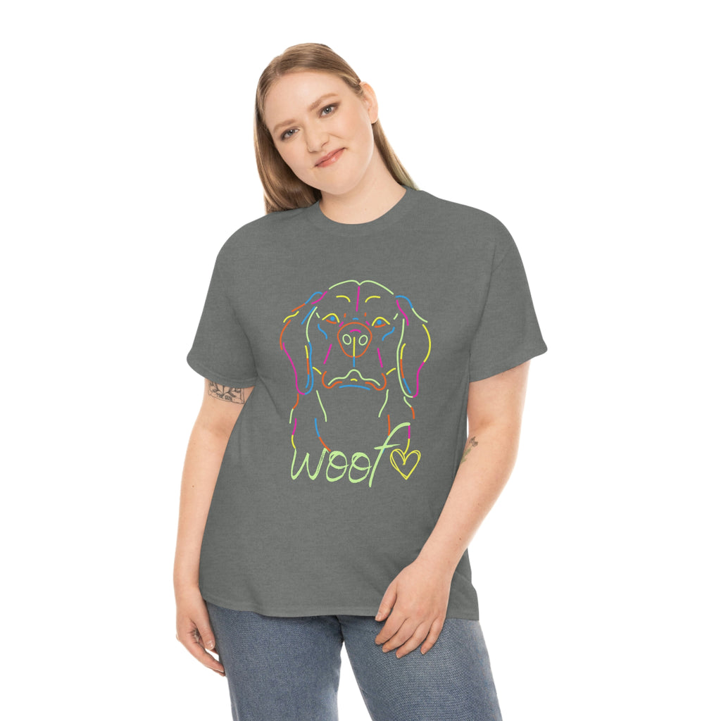Neon Dog Unisex Heavy Cotton Tee