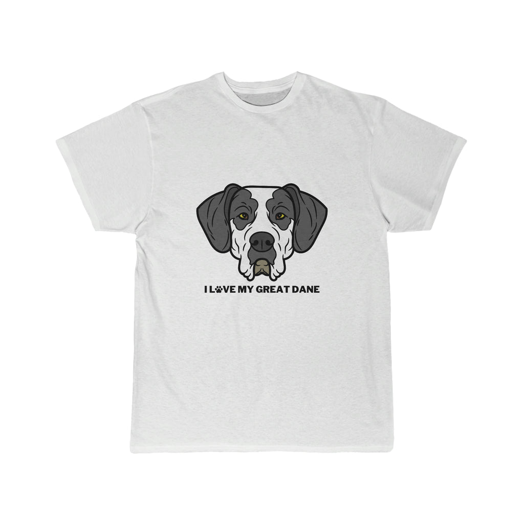 I love my Great Dane Dog POD Men's Short Sleeve Tee