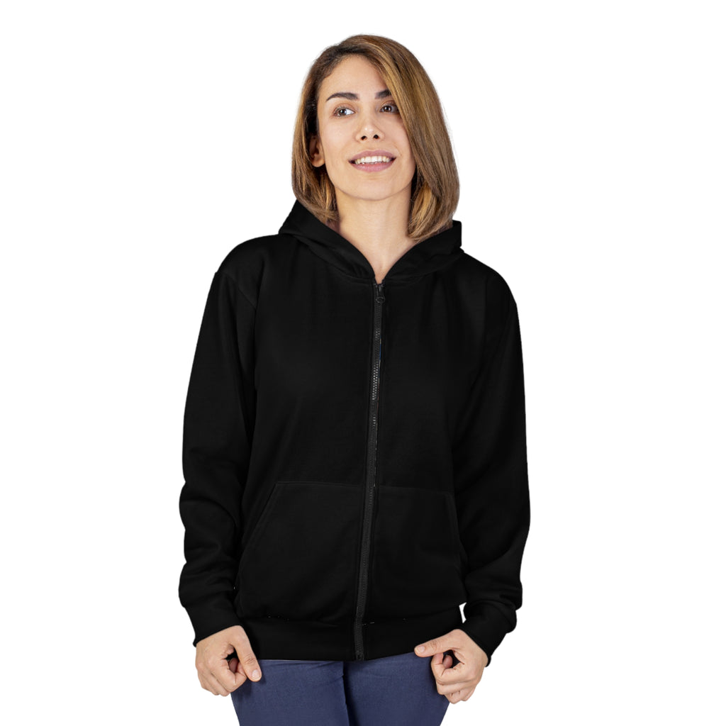 USS Constellation United States Ships POD Unisex Zip Hoodie (AOP)