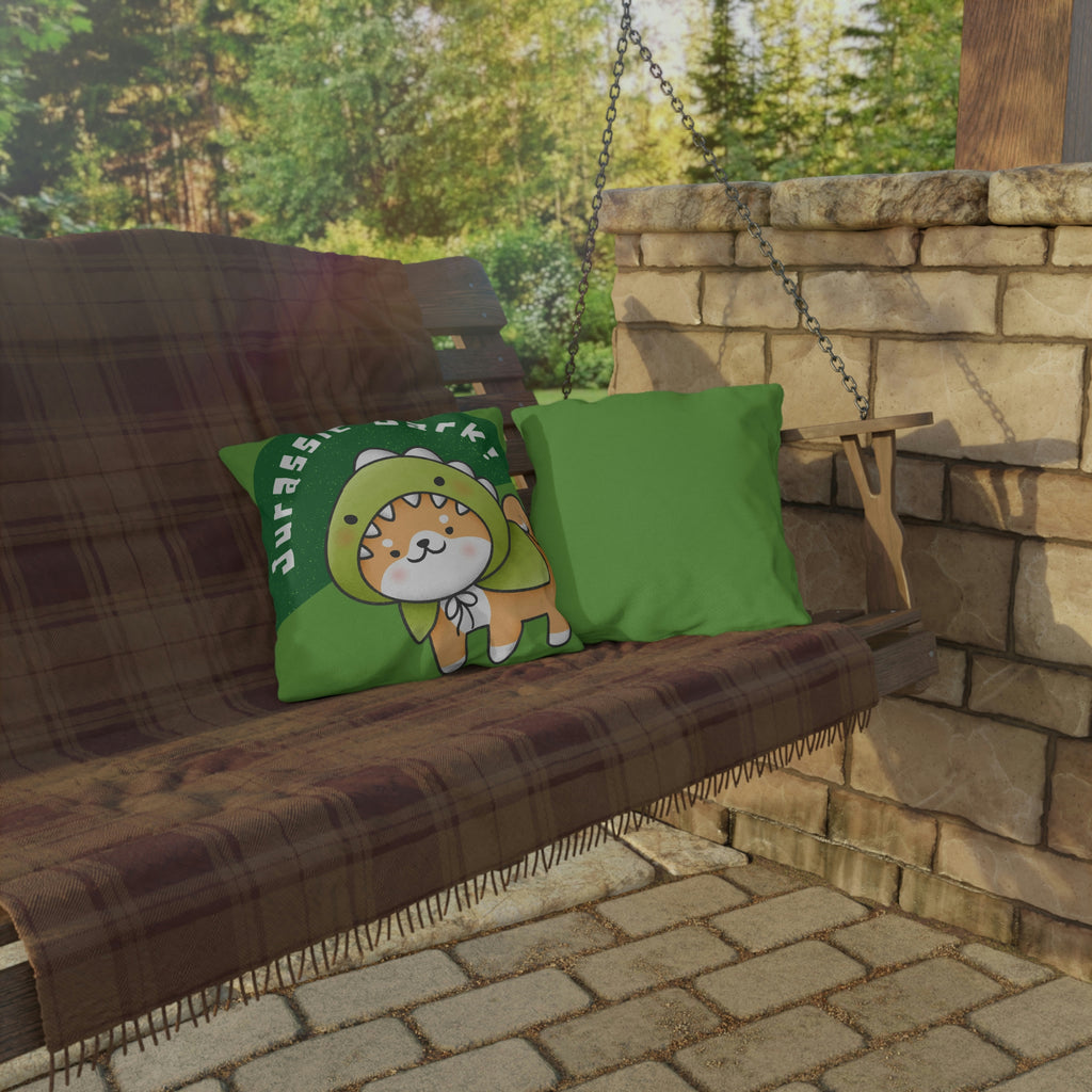 Jurassic Bark Dog POD Outdoor Pillows