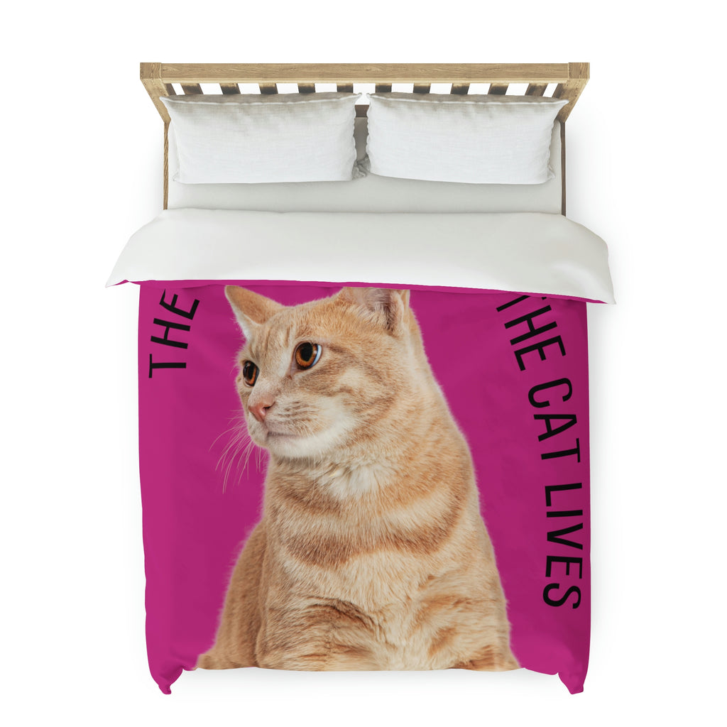 The Home Is Where The Cat Lives POD Duvet Cover