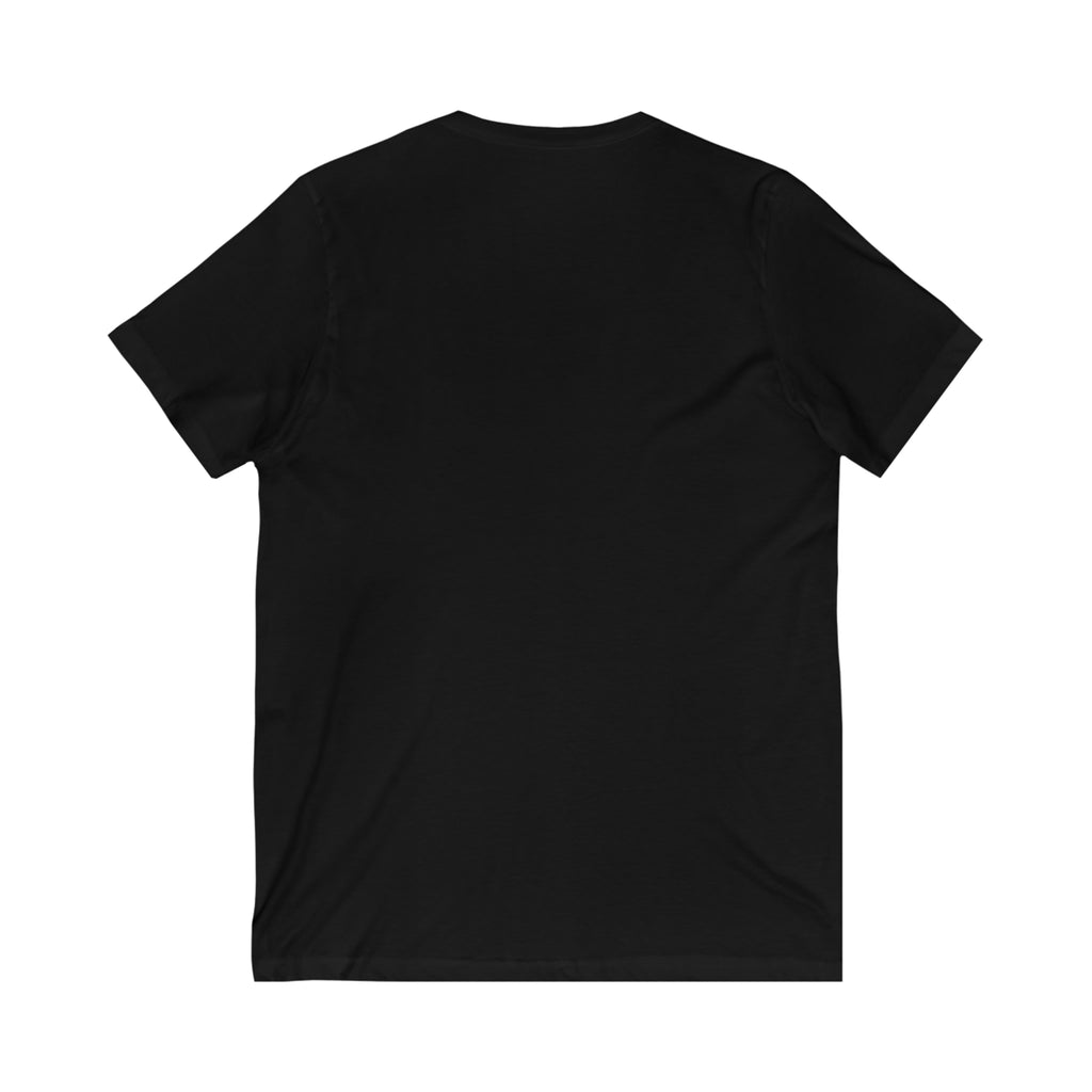 Paws! Life is Better With Dogs POD Dog Unisex Jersey Short Sleeve V-Neck Tee