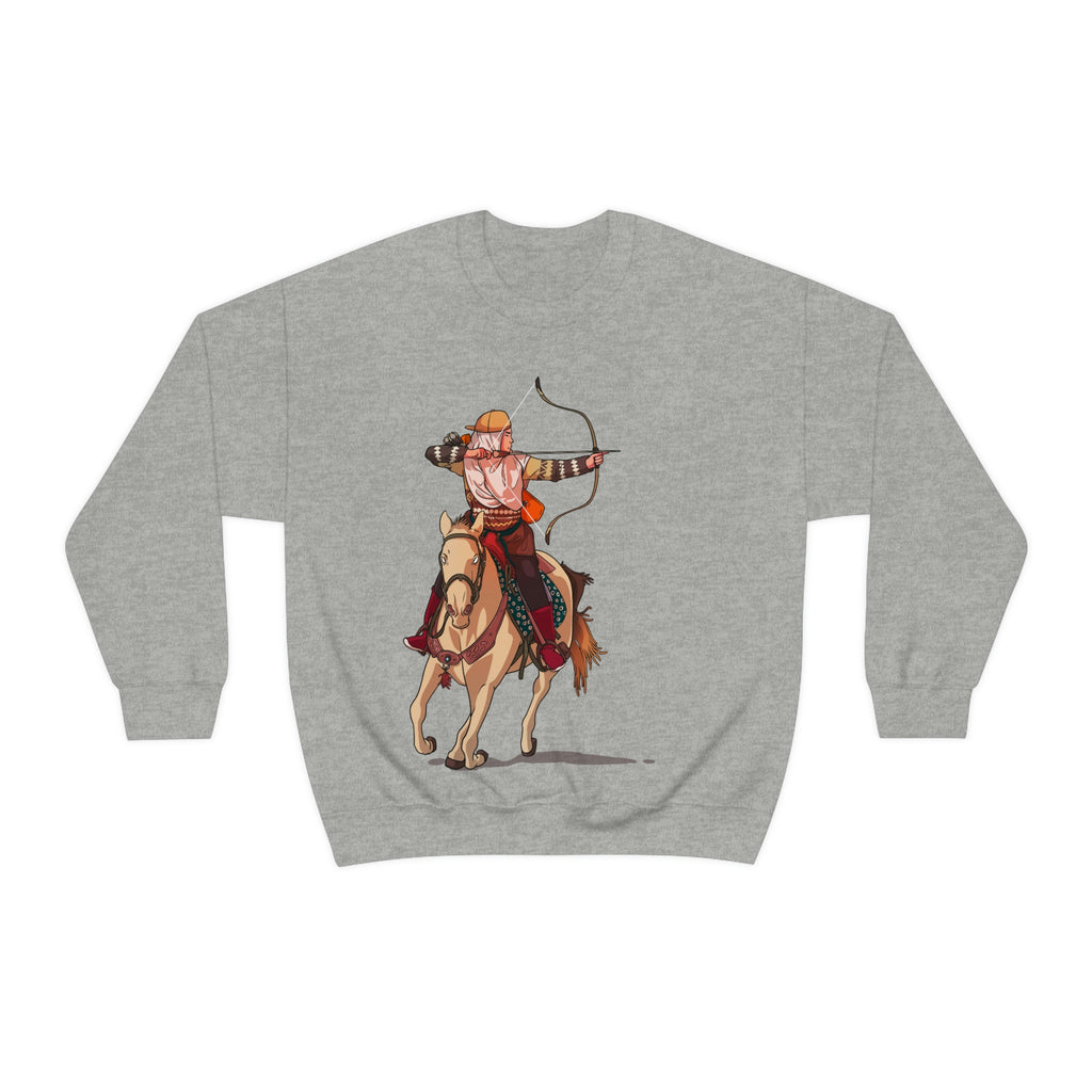 Backriding Horse POD Unisex Heavy Blend™ Crewneck Sweatshirt