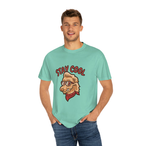 Stay Cool Dog POD Unisex Garment-Dyed T-shirt