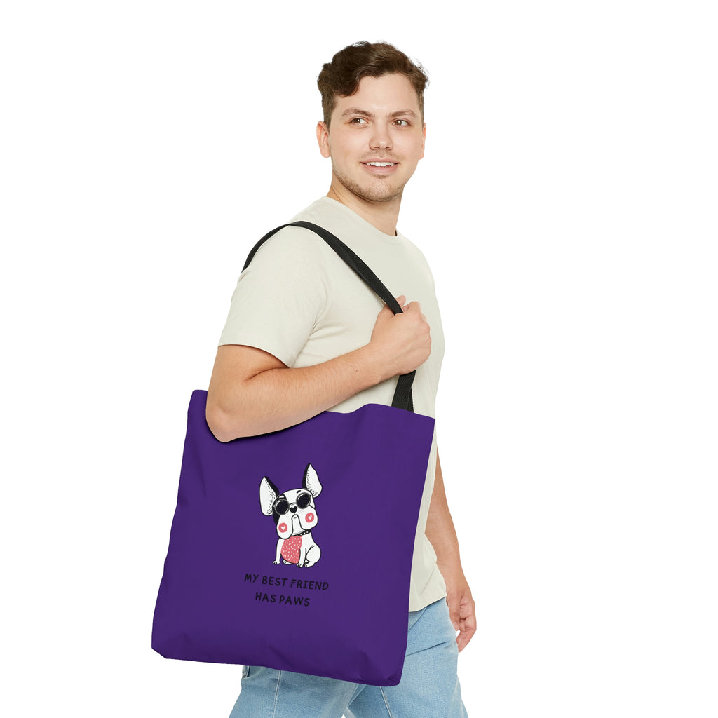 My Bestfriend Has Paws Dog POD Tote Bag (AOP)