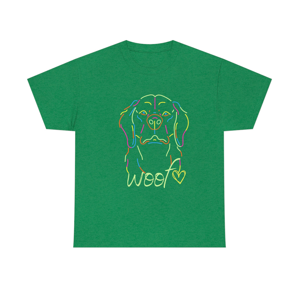Neon Dog Unisex Heavy Cotton Tee
