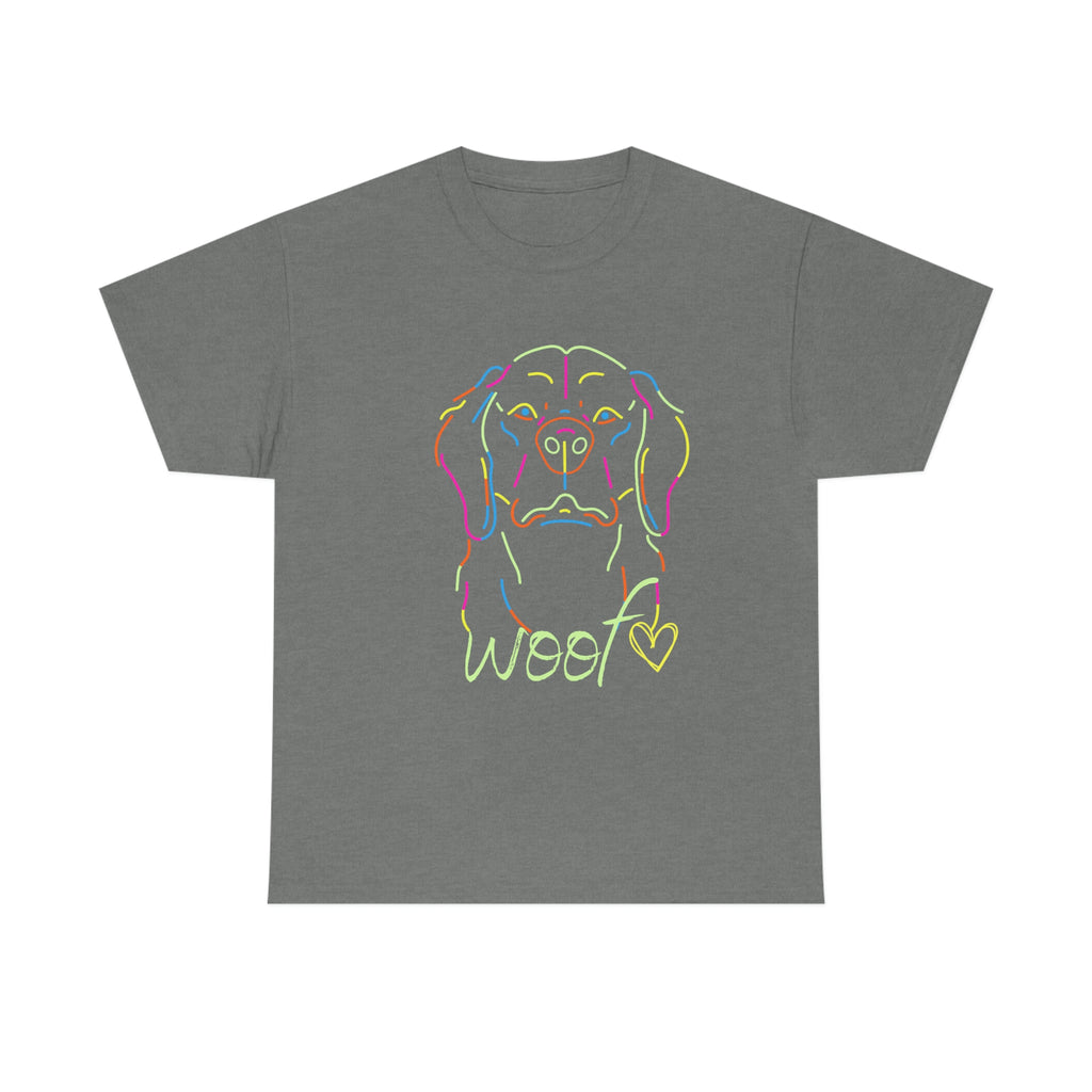 Neon Dog Unisex Heavy Cotton Tee