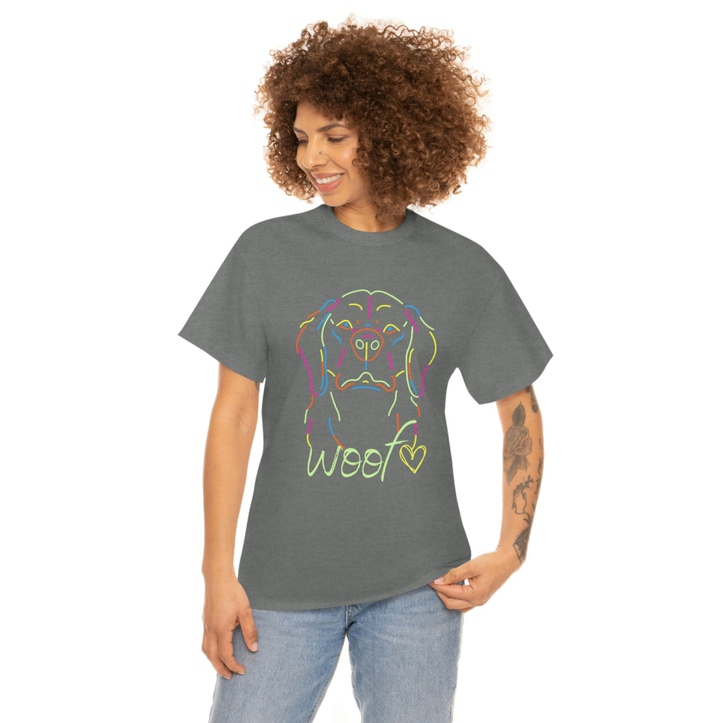 Neon Dog Unisex Heavy Cotton Tee