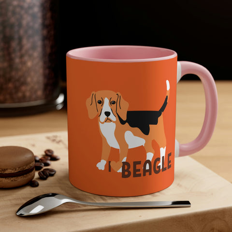 I love my Beagle Dog POD Accent Coffee Mug, 11oz