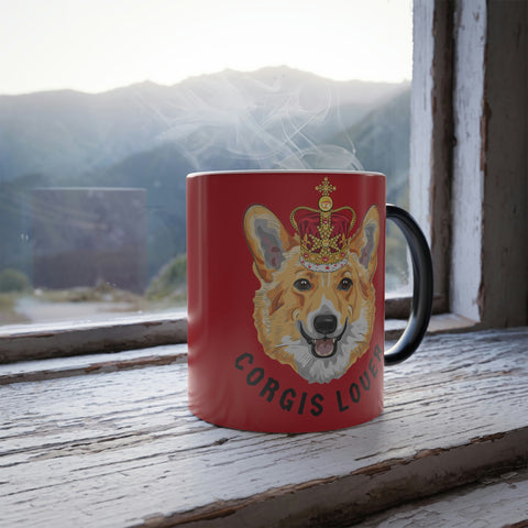 I love my Corgis Dog POD Color Morphing Mug, 11oz