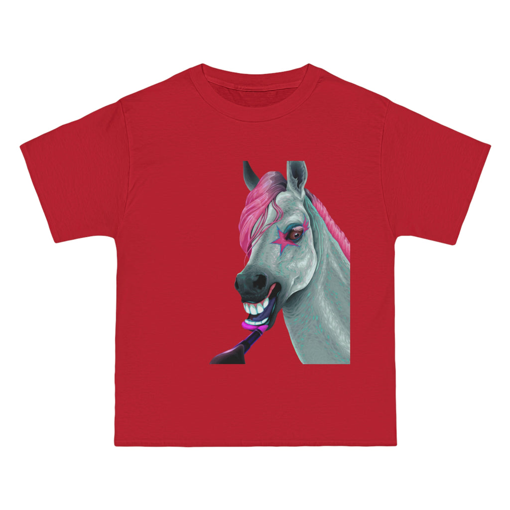 Makeup Horse POD Beefy-T®  Short-Sleeve T-Shirt