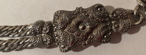 Vintage Metal Accessory, Belt, Waist, 35", Accessory Accents NYC, Country and Western, Western Attire, Nice Heavy Duty Quality Feel,