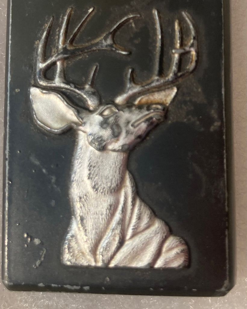 Vintage Metal Lighter, Buck, Deer, Hunting, Nature, Wildlife, Lights Up Really Good, Cigarettes, More