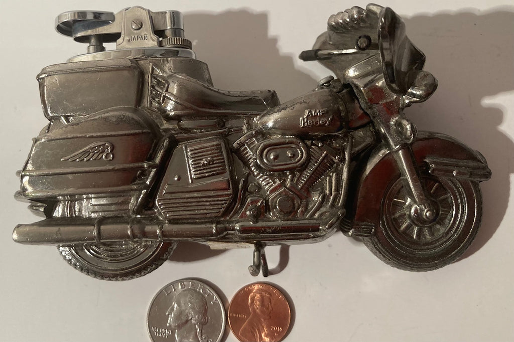 Vintage Metal Harley Davidson, Motorcycle, Road King