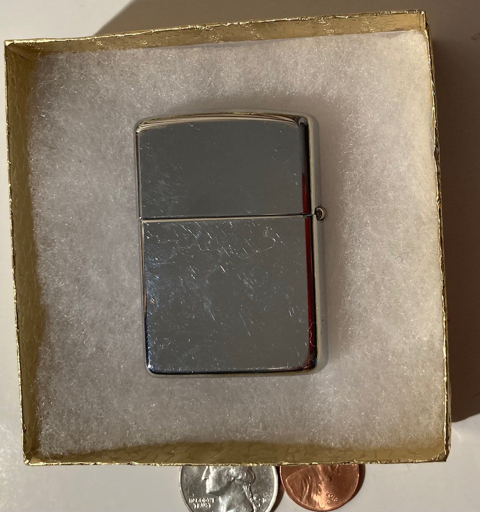 Metal Zippo Lighter, Etched 1994