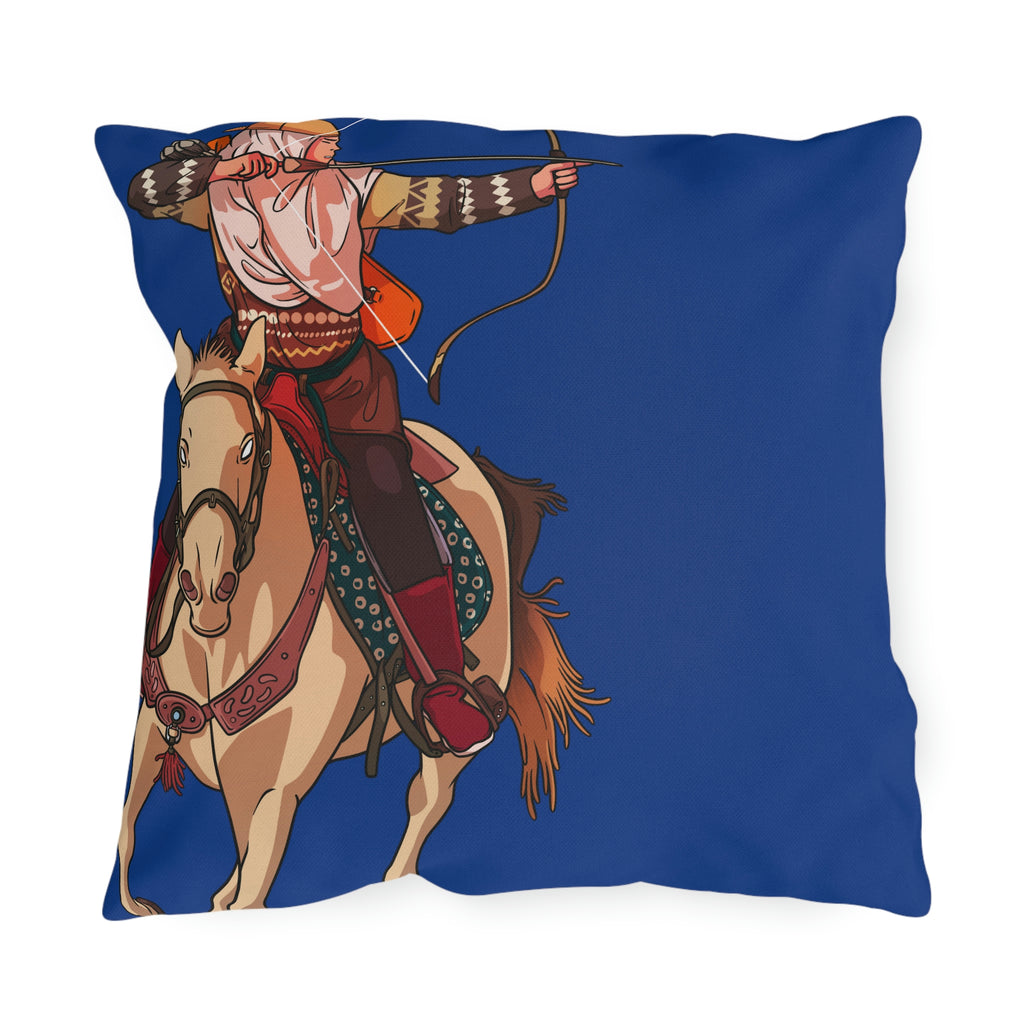 Makeup Horse POD Outdoor Pillows