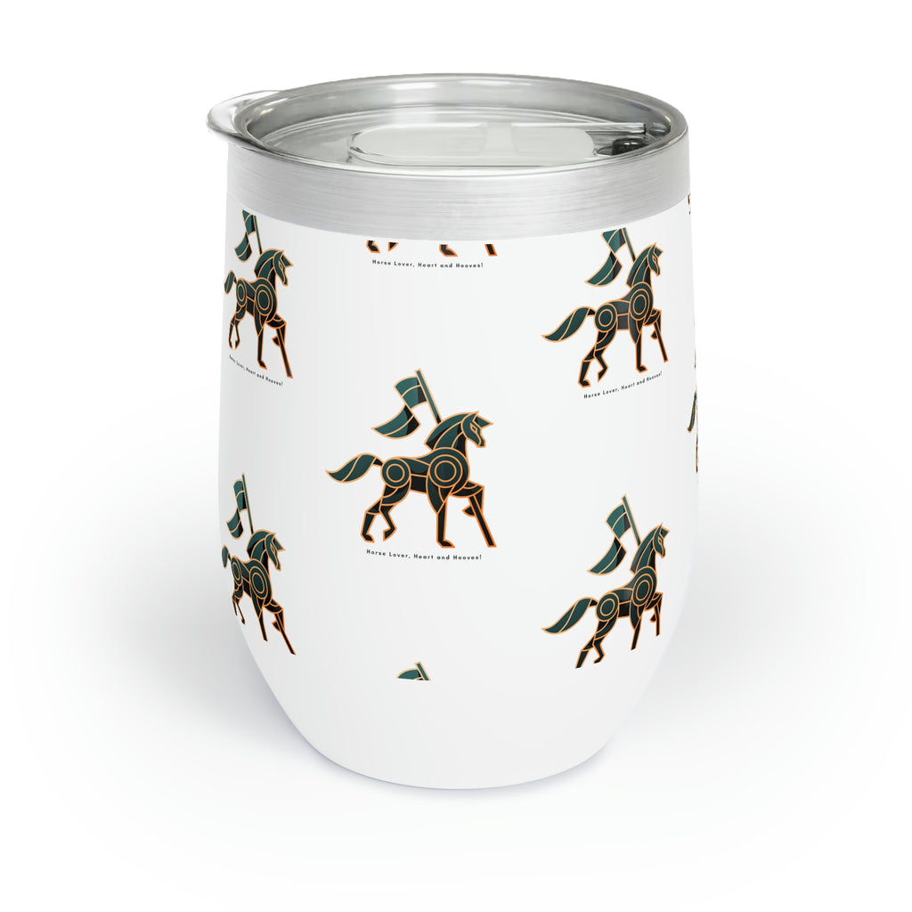 Horse Lover Hooves POD Chill Wine Tumbler