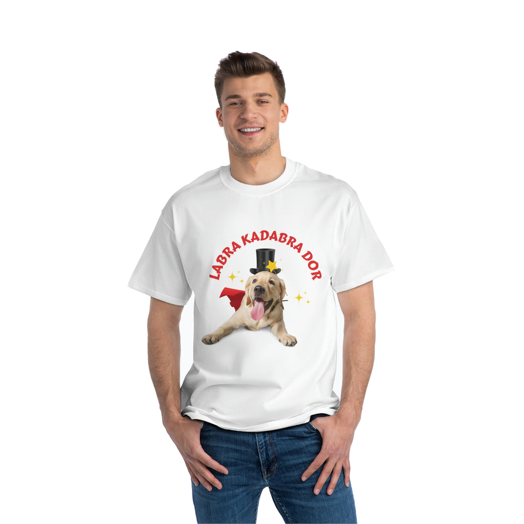 LABRAKADABRADOR Labrador Dog POD Beefy-T®  Short-Sleeve T-Shirt