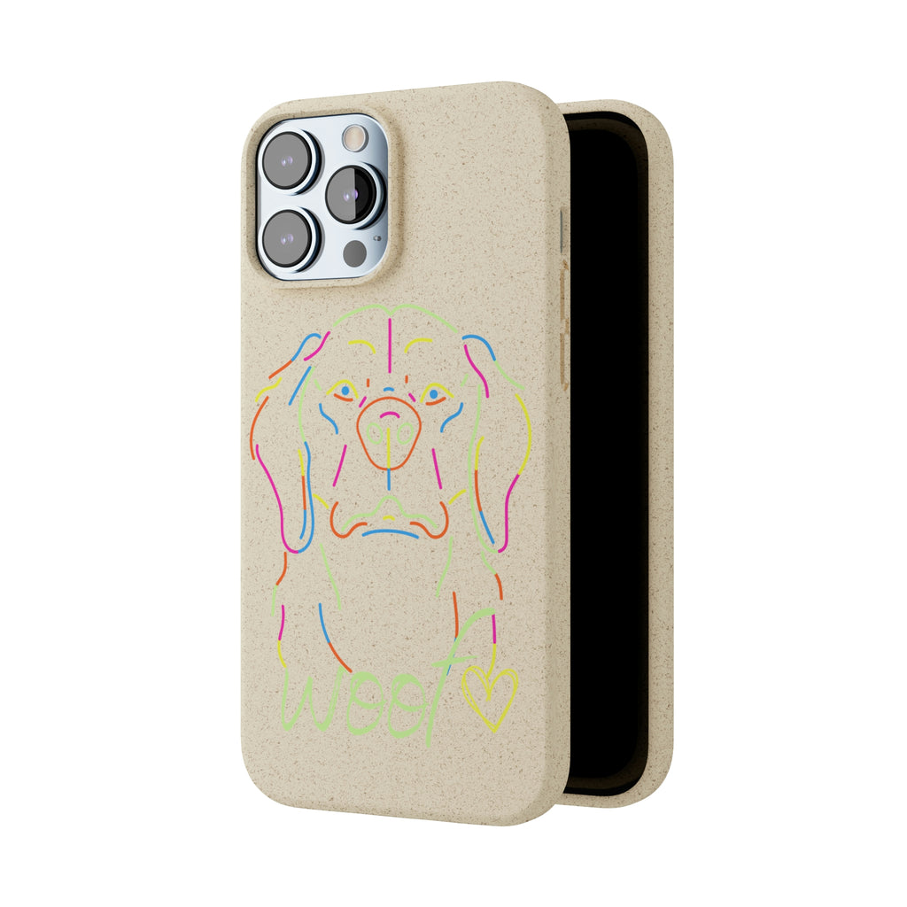 Neon Dog Biodegradable Cases