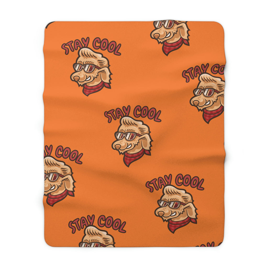 Fur Mom Dog POD Sherpa Fleece Blanket