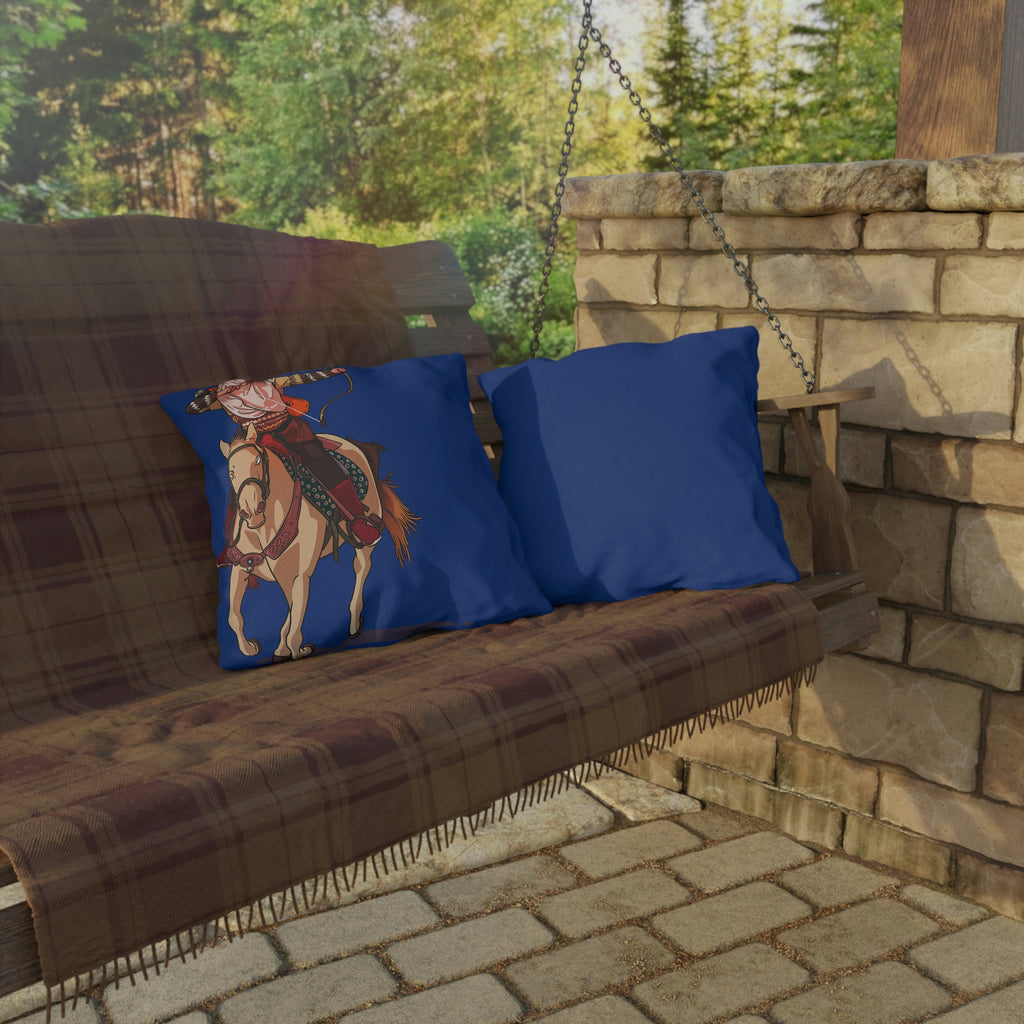 Makeup Horse POD Outdoor Pillows