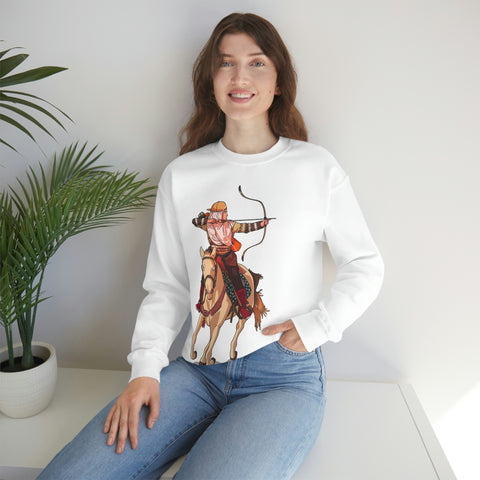 Backriding Horse POD Unisex Heavy Blend™ Crewneck Sweatshirt